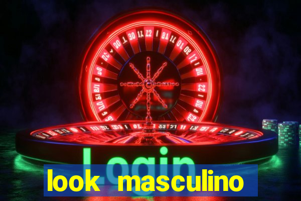 look masculino blazer cinza